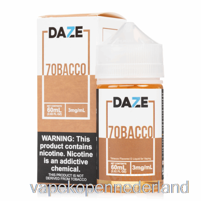 Elektronische Sigaret Vape 7obacco - 7 Daze E-vloeistof - 60ml 12mg